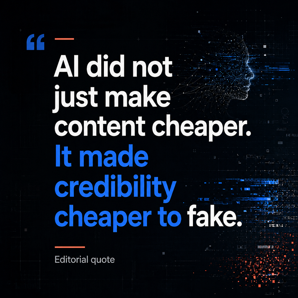 Cheap Credibility