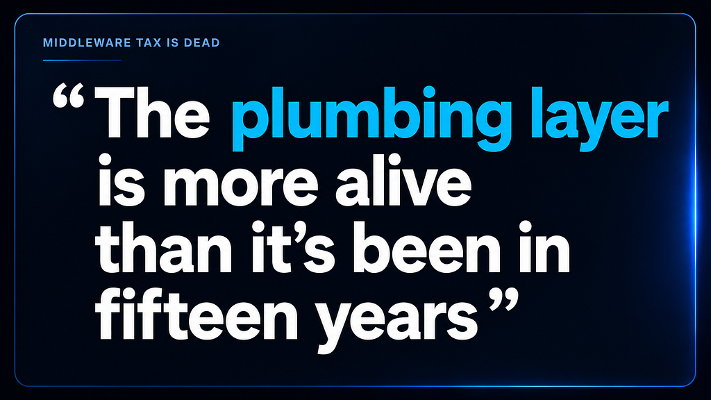 Plumbing layer