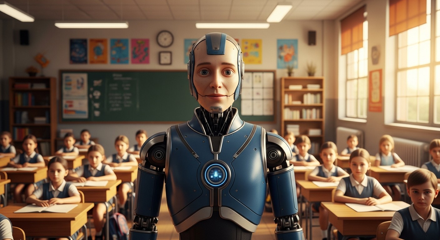 A School District Just Bought a $57,000 Robot From a Sex Doll Company to Teach Your Kids