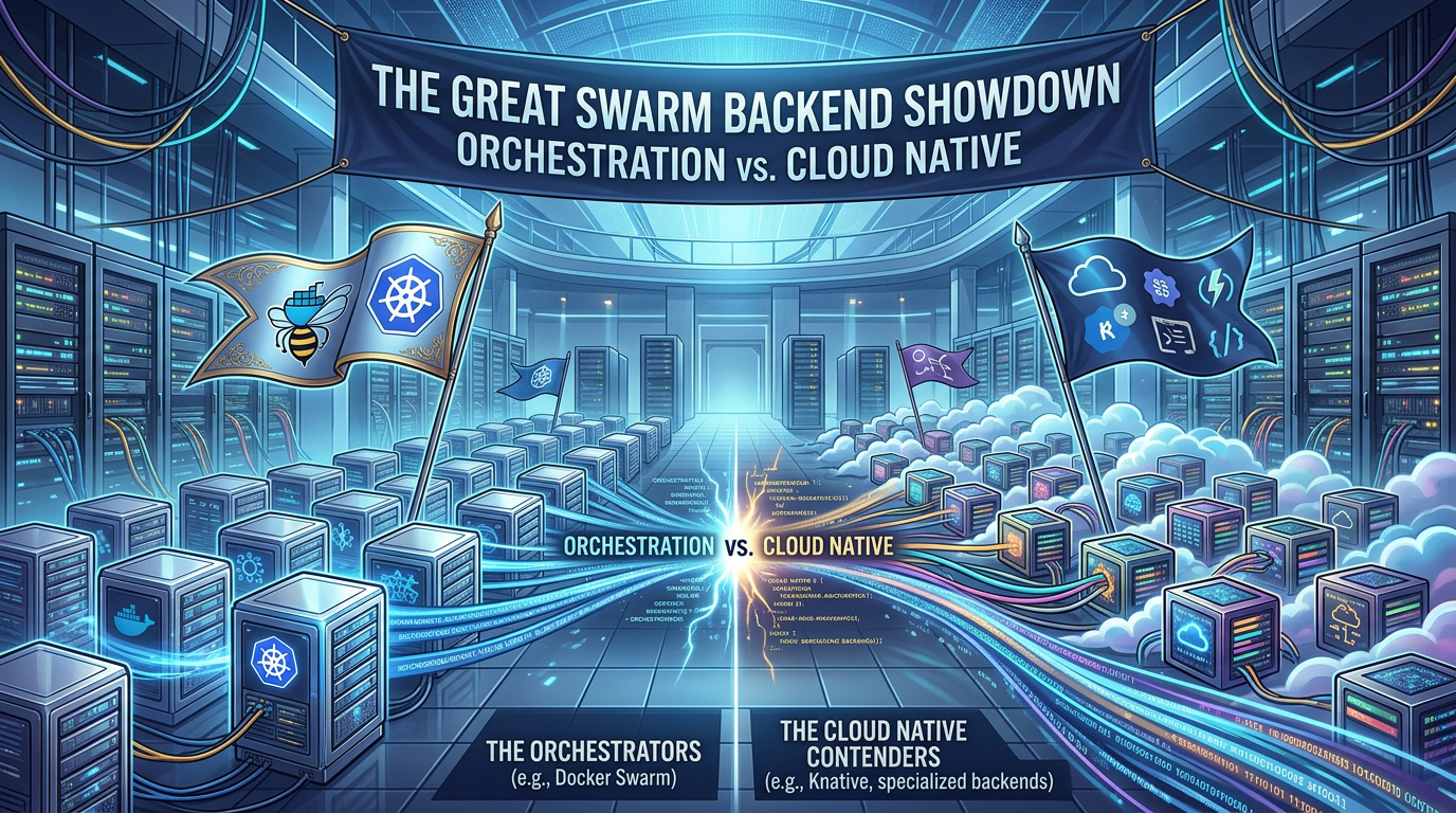 AI swarm orchestration vs cloud-native: the backend battle playing out at scale