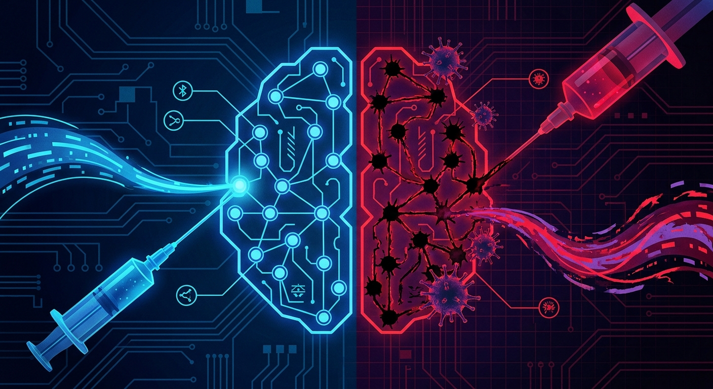 Data poisoning and adversarial corruption of AI training sets