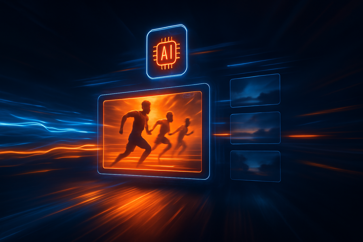 Visualization of fal H3 Max video AI model benchmark results